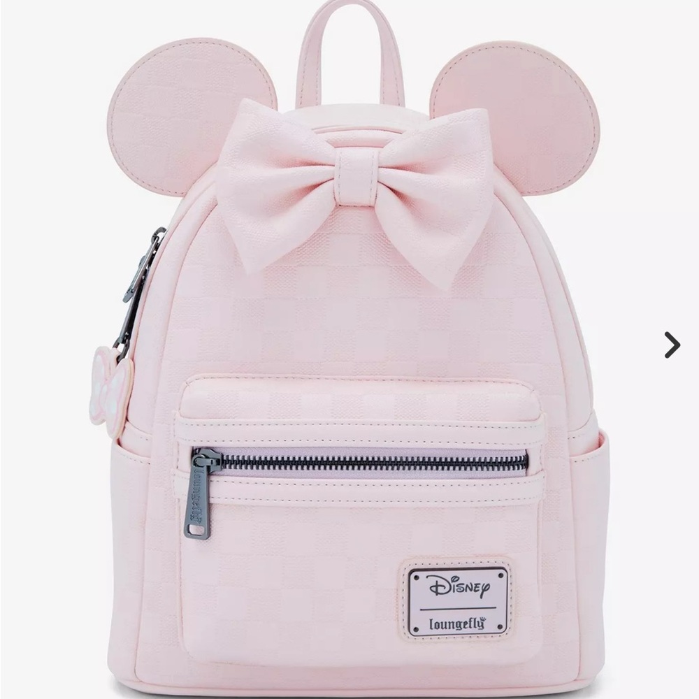 Loungefly Light Pink Disney Backpack